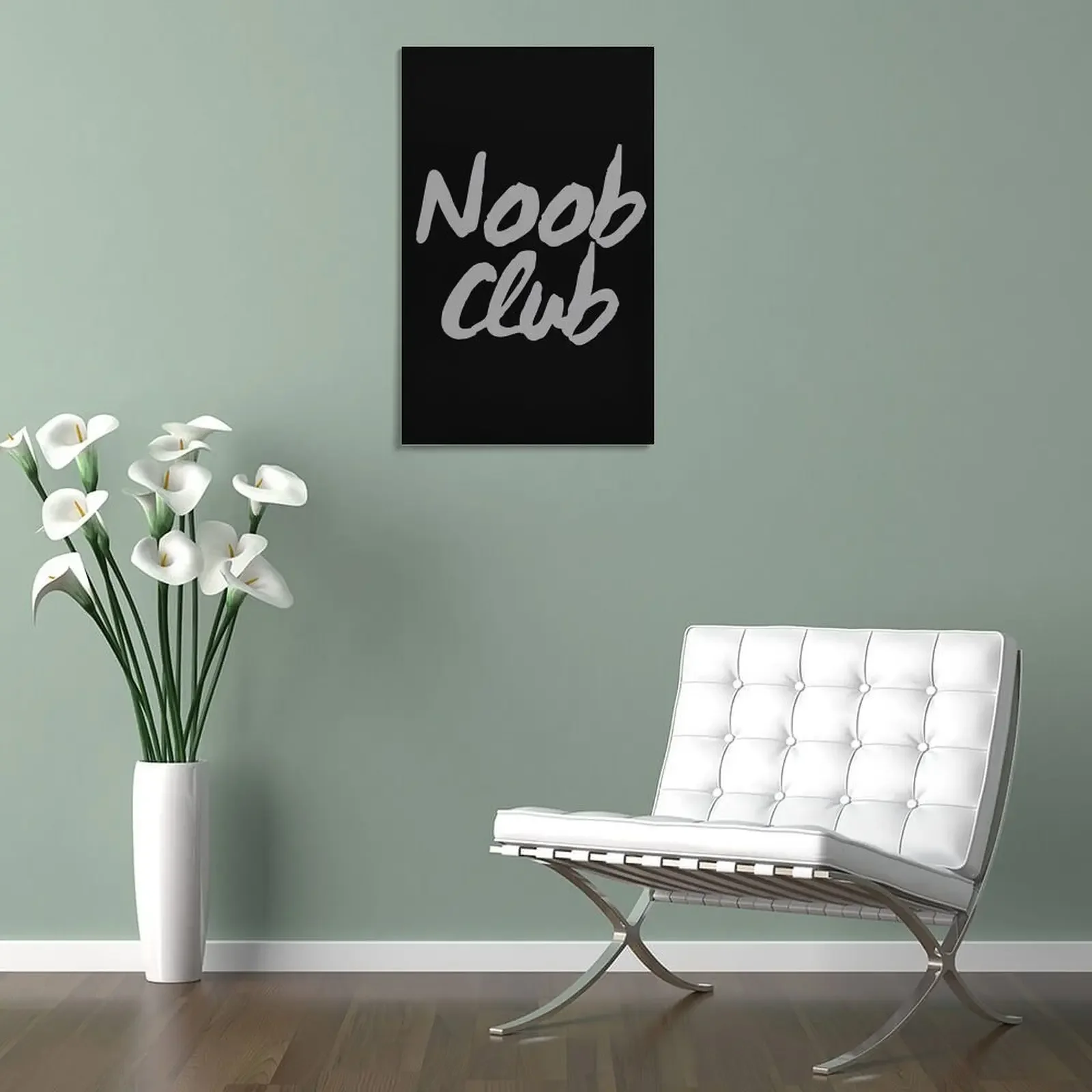 Винтажная картина Noob Club Typography на холсте украшение для дома настенная рамка