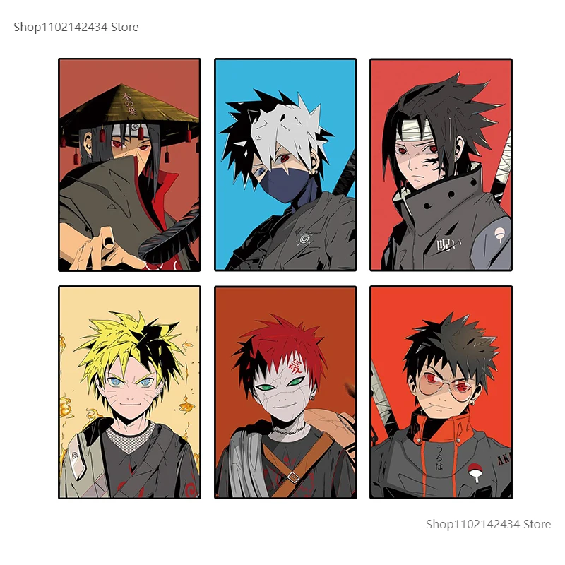 

Classic Anime Canvas Painting Naruto Sasuke Wall Art Nordic Posters and Prints Wall Pictures Room Living Room Home Decoration