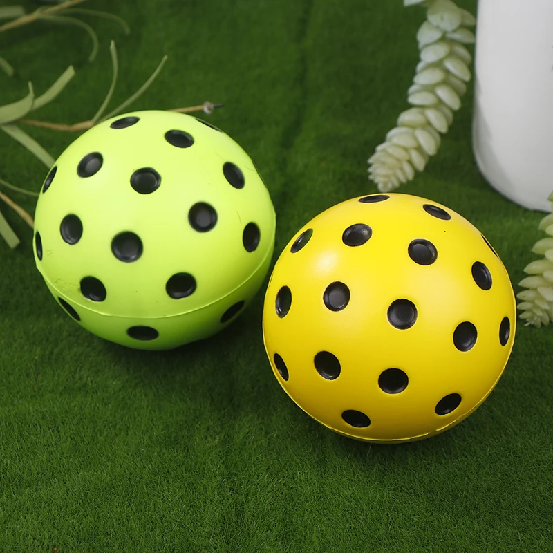 Прочные домашние мячи для пиклбола 74 мм тренировочный мяч весла мягкий бесшумный