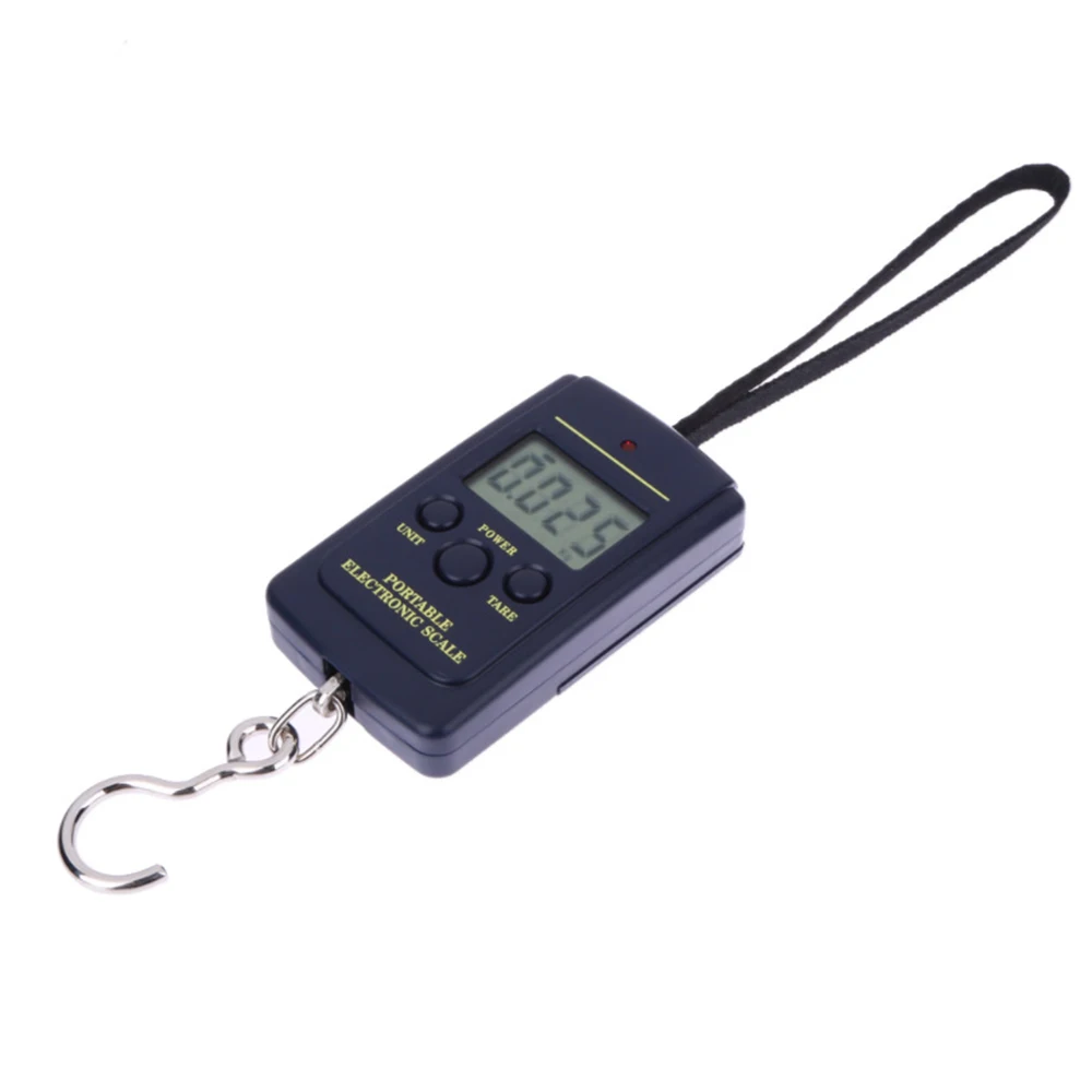 

40kg 88lb Digital Handheld Hanging Scale Portable Luggage Weighing Fishing Scale Tool Carp Hook Lure Tackle Box