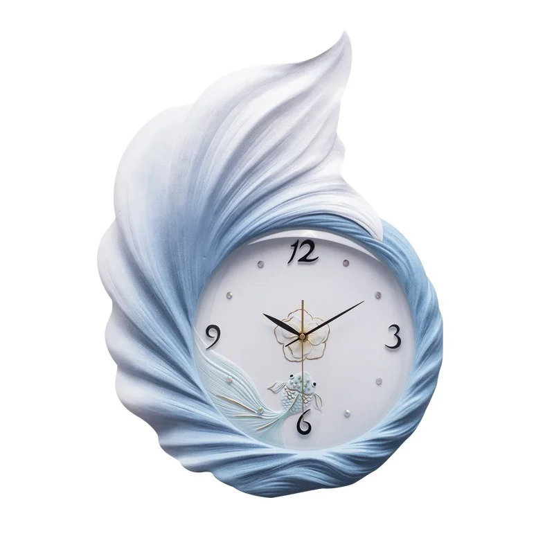 

Fu Carving new home decoration modern simple fashion hanging watch living room watch creative decoration home clock art watch
