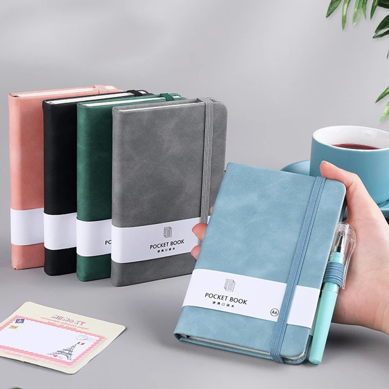 

New A6 A7 Small Portable Notebook Pocket Notepad Diary Agenda Planner Notebook Journal Notebook