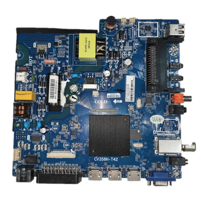 CV358H-T42 4-ядерная интеллектуальная сеть WiFi TV материнская плата с напряжением