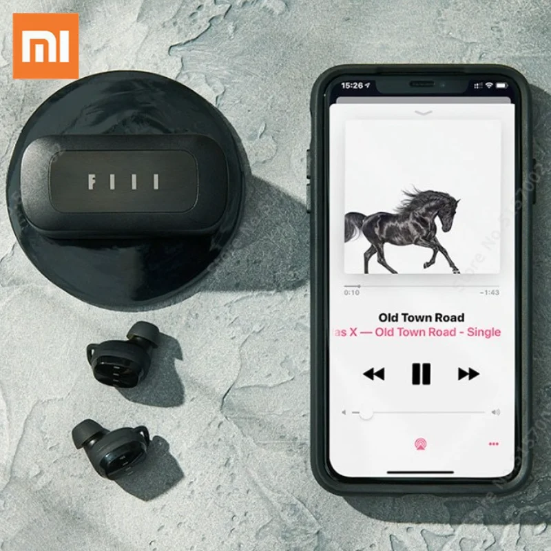 

Беспроводная гарнитура Xiaomi FIIL T1X, Bluetooth 5,0, спортивные наушники DSP с шумоподавлением, водонепроницаемые наушники с сенсорным управлением