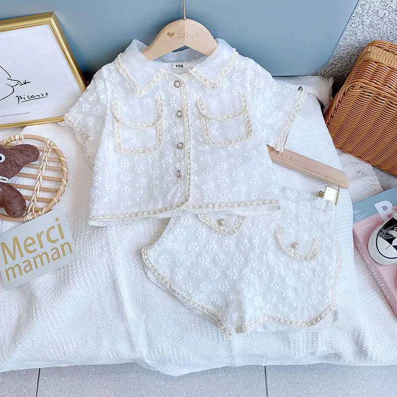 

Toddler Boy Clothes Girl Summer Clothes Set 2022 Kids Boutique Clothing Wholesale Children Fashion Clothing Set Vintage Sets