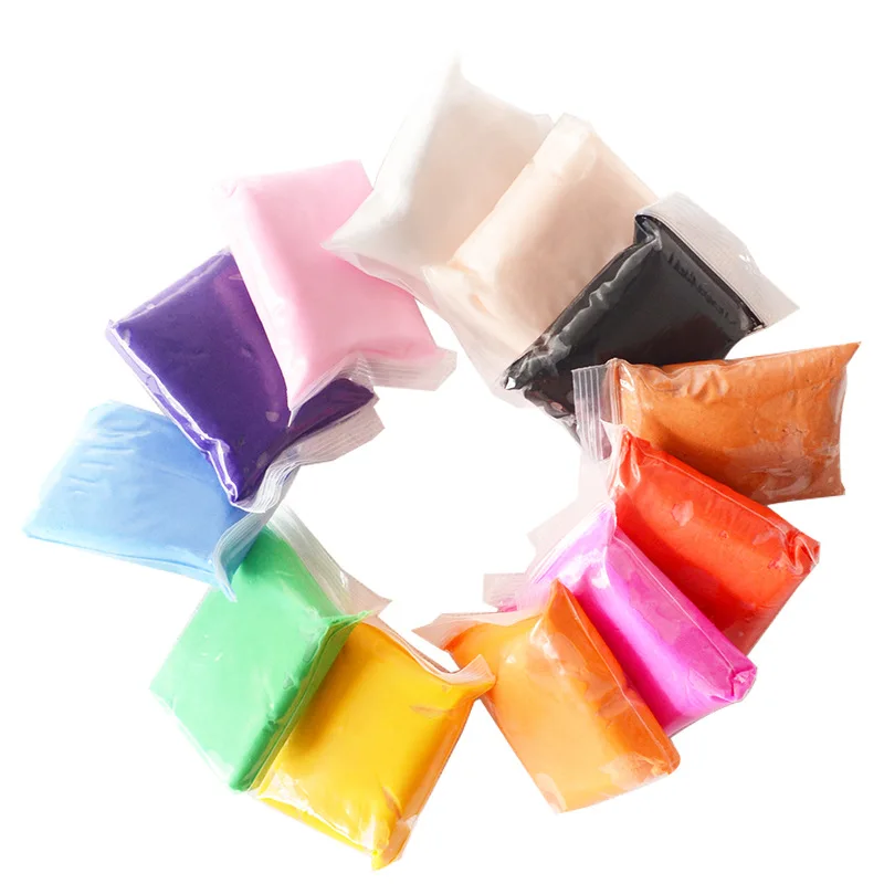 

24 Color DIY Colored Space Mud Montessori Children's Toy Ultra Light Air Dry Clay