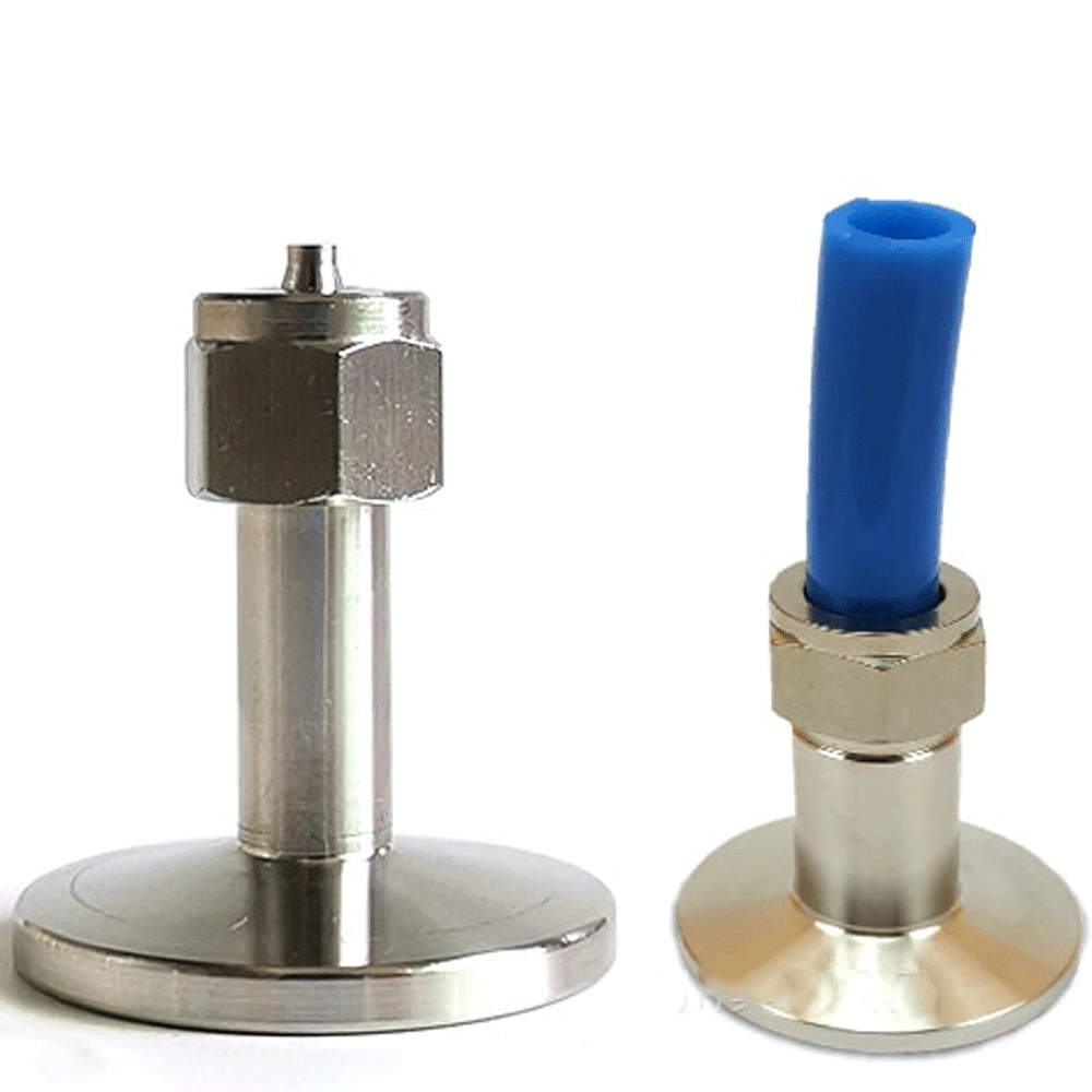 

Быстросъемный фитинг для санитарного вакуумного шланга, подходит для 4, 6, 8, 10, 12 мм полиуретанового шланга x KF16, KF25, KF40, KF50, соединитель для труб из нержавеющей стали SUS 304