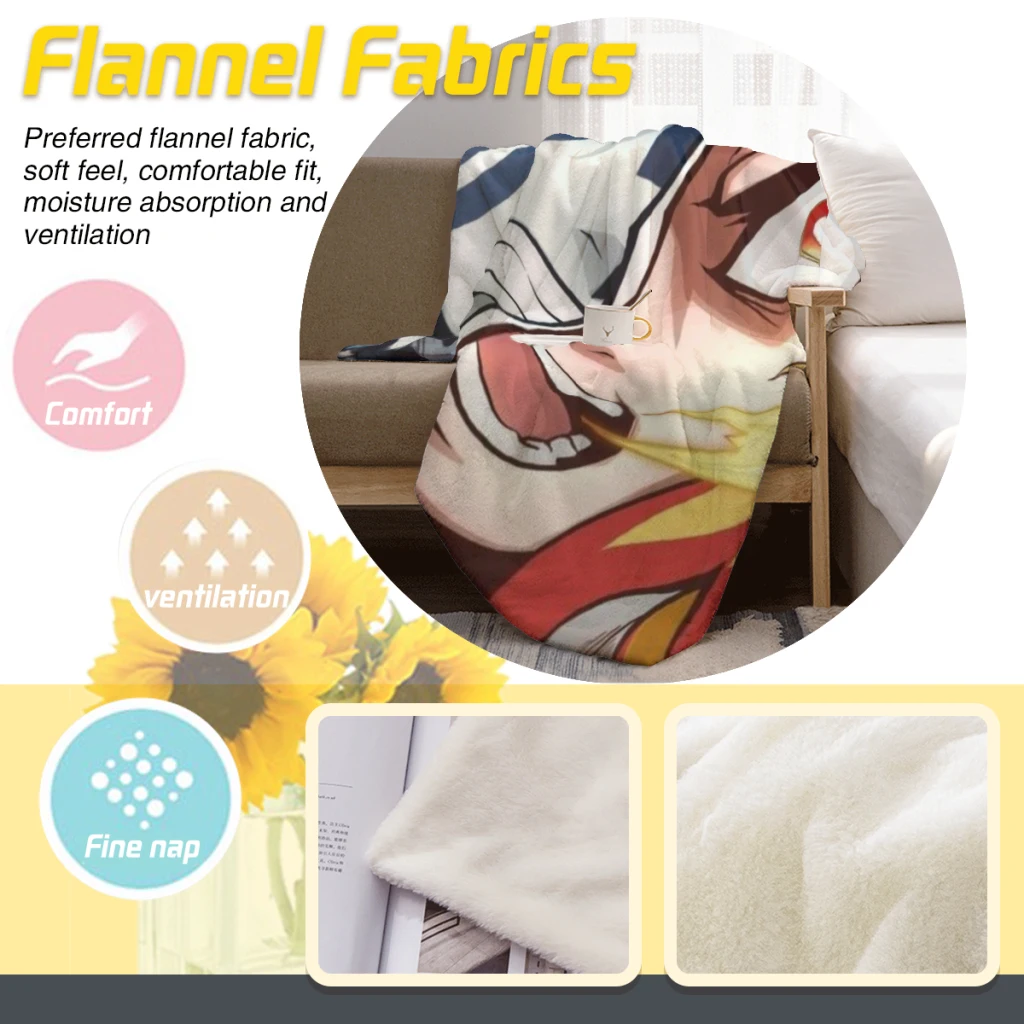 Одеяло Muichiro Tokito-рассекающее демонов диван кровать домашнее искусственное одеяло