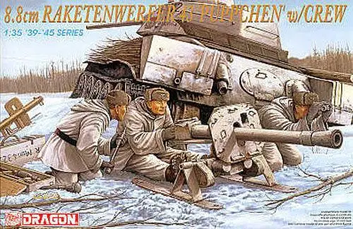 

Dragon 6097 1/35 8.8cm Raketenwerfer 43 "Puppchen" w/Crew model