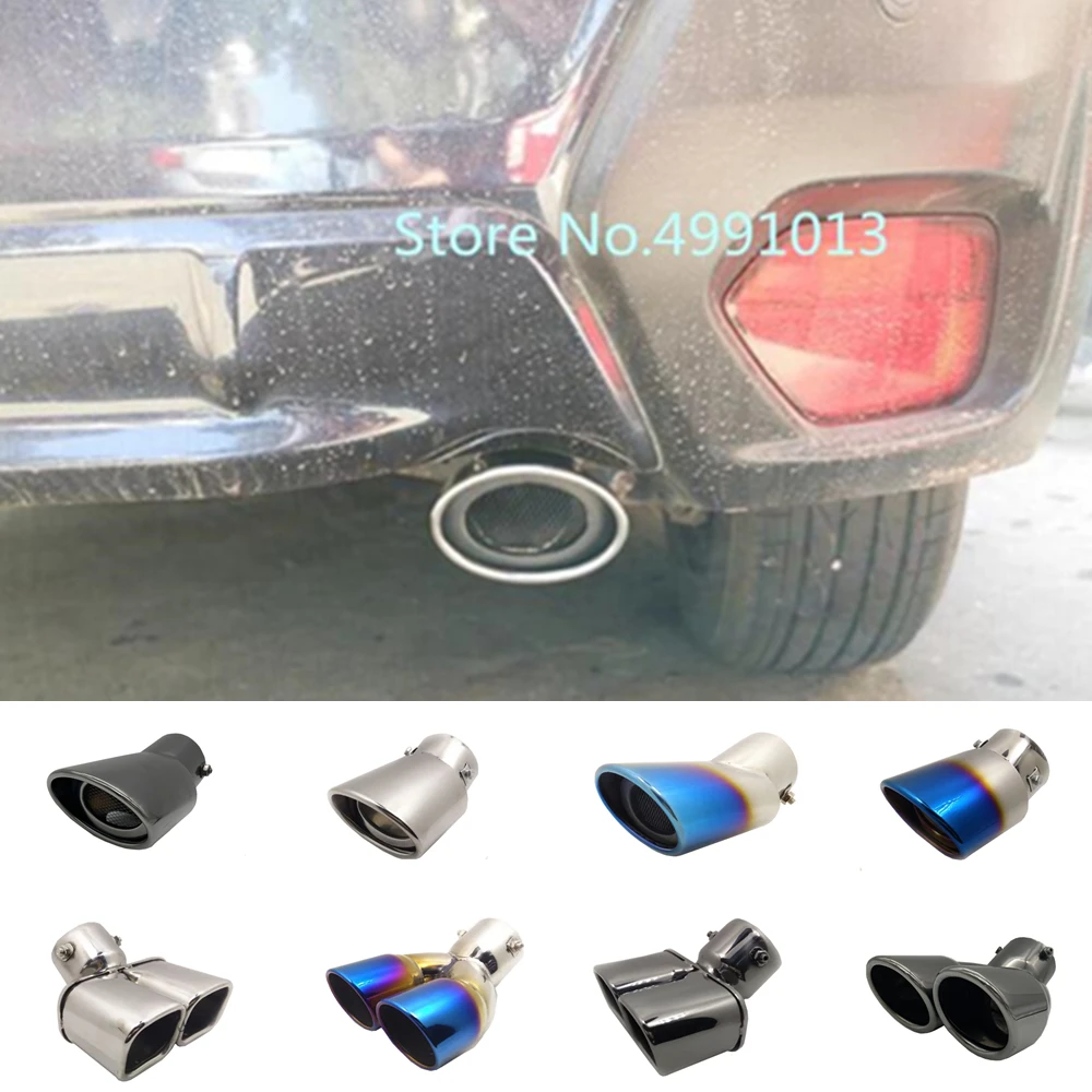 

For Subaru XV 2018 2019 2020 2021 2022 Muffler Rear Back End Stainless Steel Tail Pipe Dedicate Outlet Exhaust Manifolds 1PCs