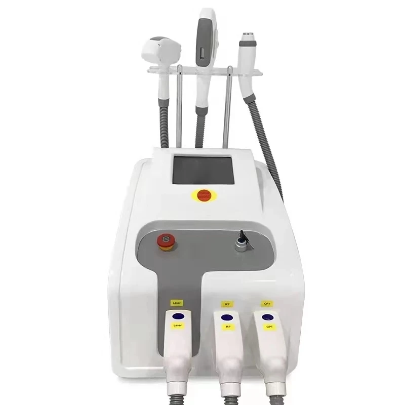 

Portable 3 In 1 OPT IPL Elight Fast Permanent Hair Removal Machine Q Switched Nd Yag Laser Tattoo Removal Beauty Machine