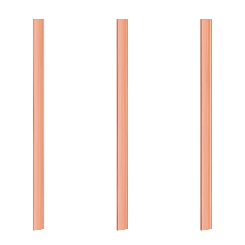 

HOT SALE 3X 99.6% T2 Purple Copper Cu Flat Bar Plate 3Mm X 15Mm X 250Mm Metal Strip