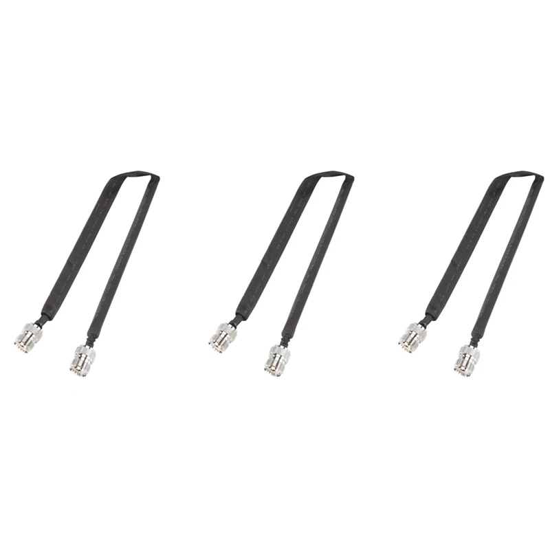 

Лидер продаж, плоский коаксиальный кабель TTKK 3X со штекером UHF SO239, 50 Ом