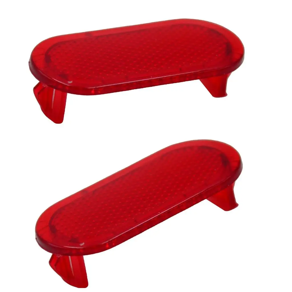 

2x Inner Door Red Warning Light Reflector for Beetle Caddy