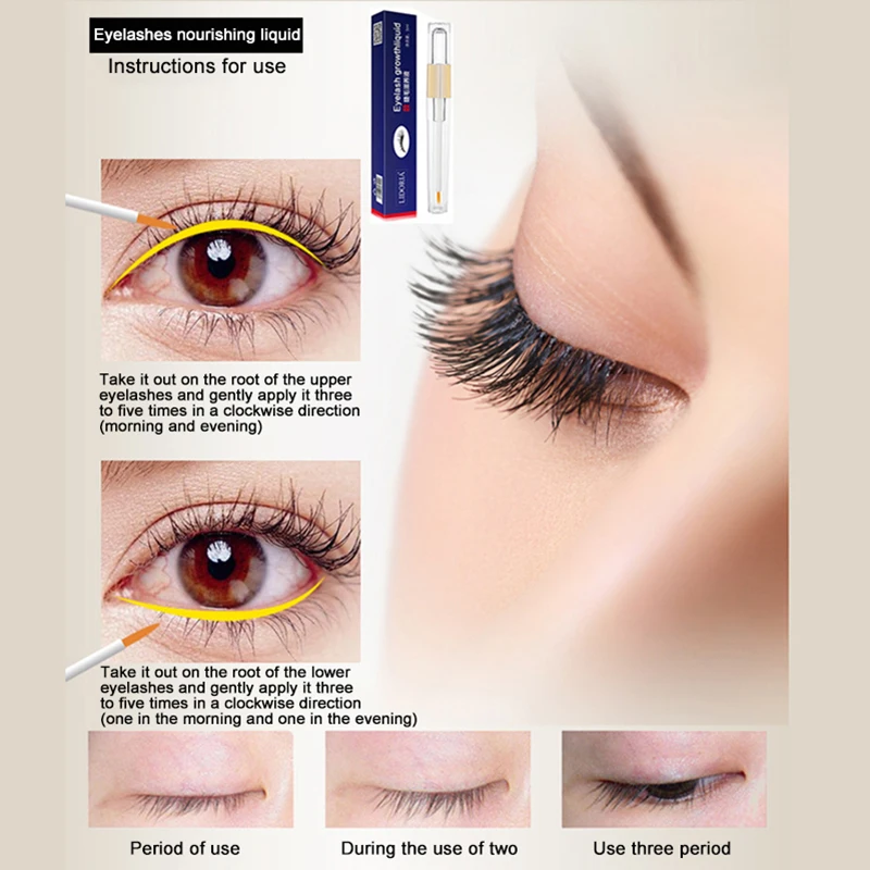 Сыворотка для быстрого роста ресниц усилитель бровей подтяжка удлинение более