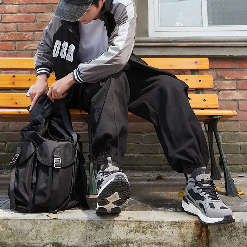 GOLDEN CAMEL Outdoor Hiking Shoes Non-slip Male Sneakers Wear-resistant Shock-absorb Running Sports Trekking Shoes for Men 2023