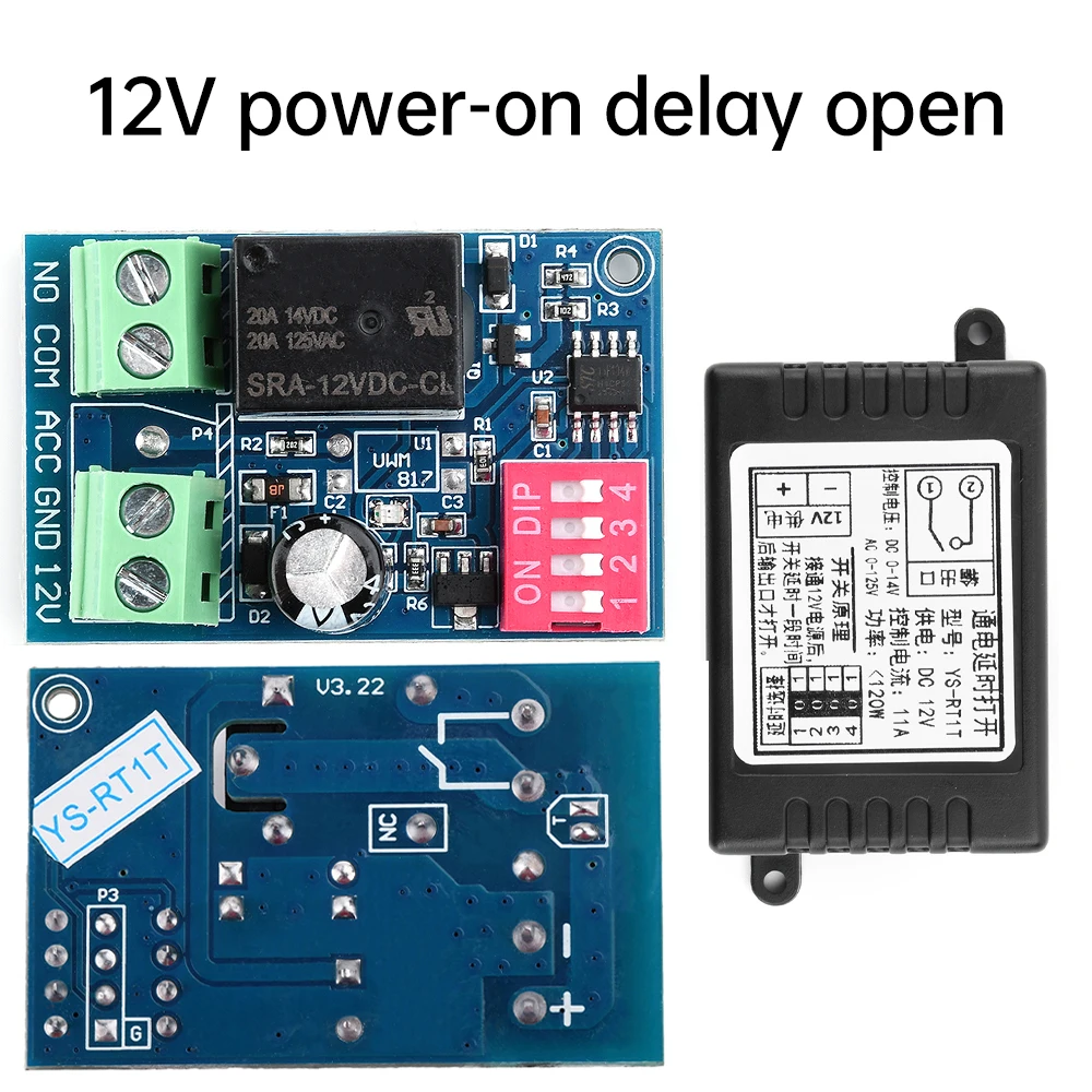 

Aideepen 12V Time Delay Relay Module