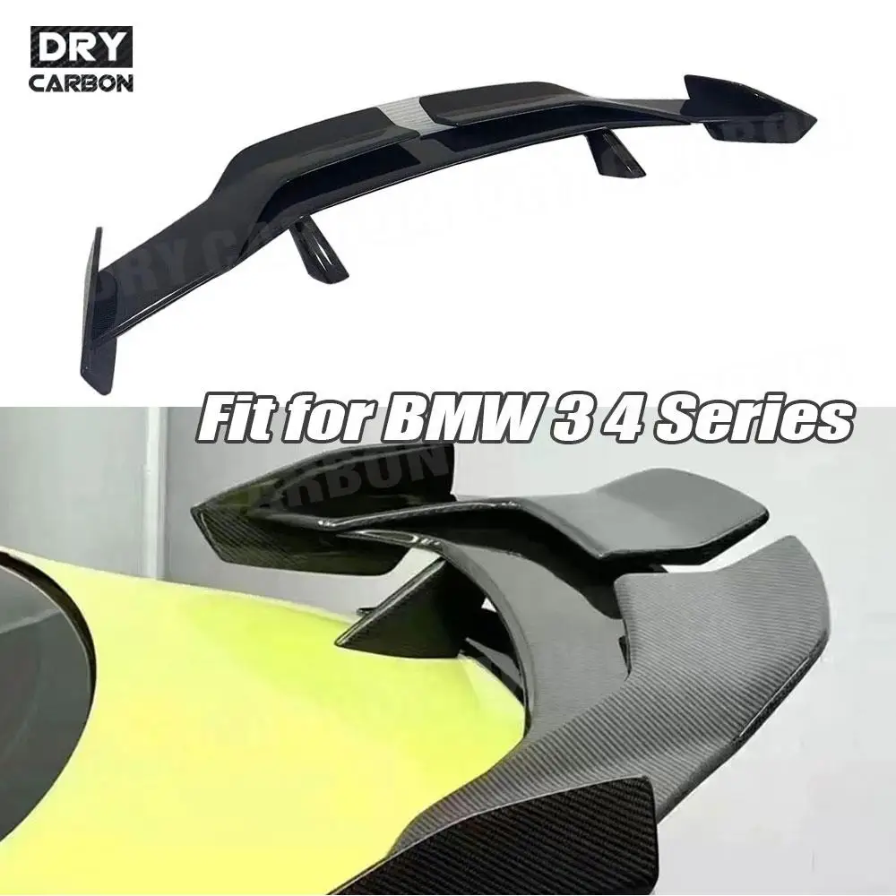 

Car Boot Lip Wing Spoiler for BMW 3 4 Series G80 M3 G82 G83 M4 2021+ Duckbill Rear Trunk Wing Spoiler Carbon Fiber/FRP Material