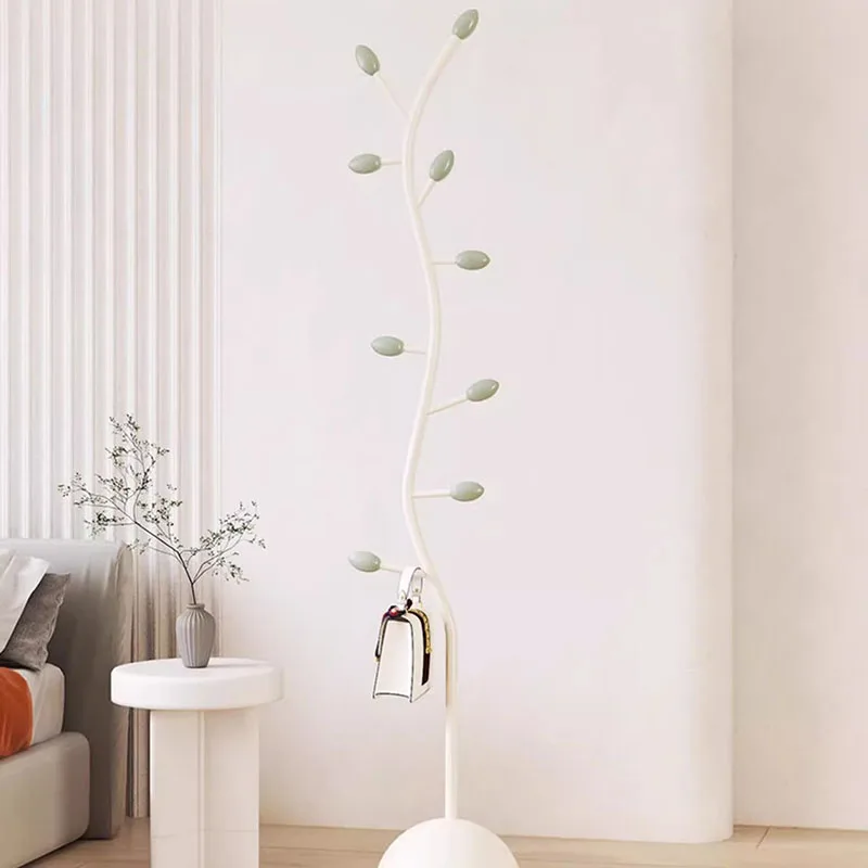 Стеллаж для пальто в современном минималистском стиле металлический напольный