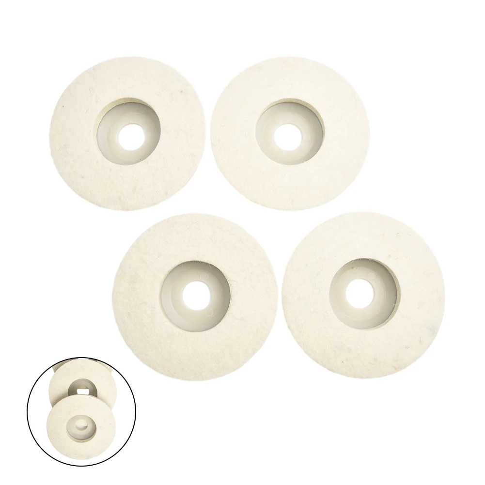 

Polishing Pads Buffing Wheels 4pcs Abrasive Accessories Buffing Angle Wheel For Glass Grinding Wheel Abrasives Tool