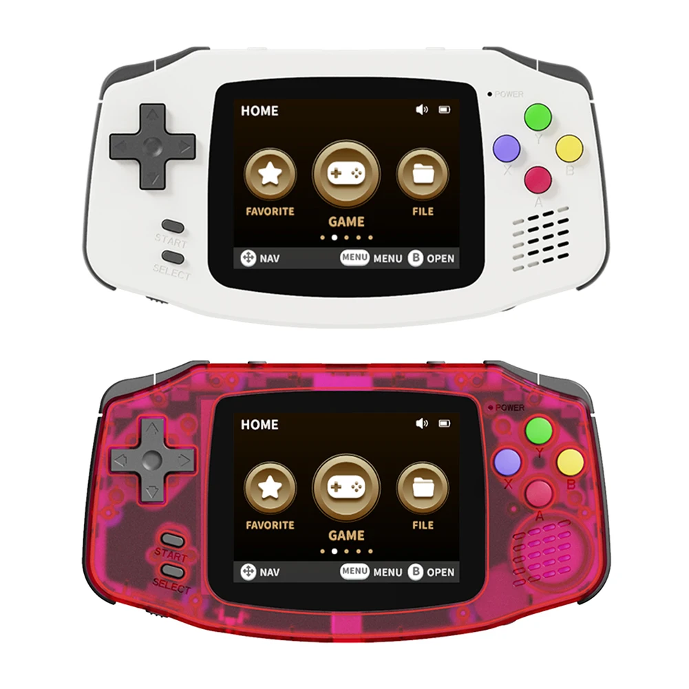 

POWKIDDY A30 Retro Open Source Handheld Game Console 2.8-inch IPS Screen 32G Built-in 4000 Games Portable Game Console