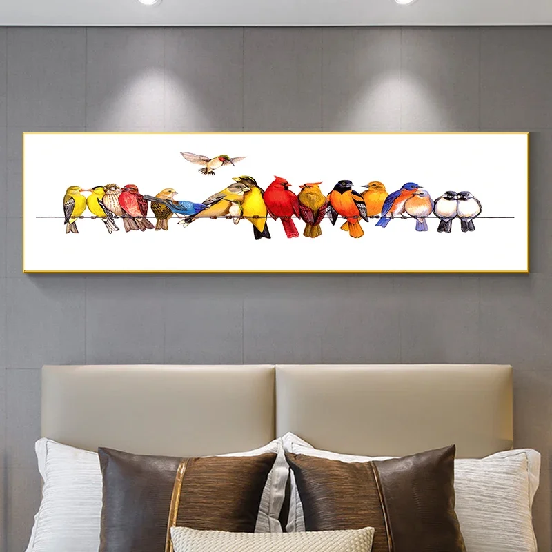 Настенный ретро-постер большого размера с абстрактным изображением животного