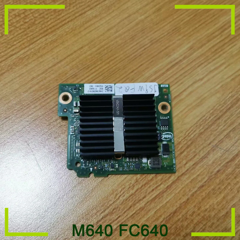 Для M640 FC640 M630 FC630 Модель сервера лезвия Dell Intel X710-K 10 ГБ Двухпортовая сетевая