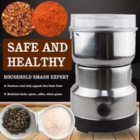 hot150w coffee grinder electric mini coffee bean nut grinder coffee beans multifunctional home coffe machine kitchen tool