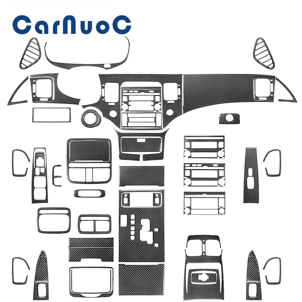

Car Stickers Interior Mouldings Strips Carbon Fiber Material Style Decorative Accessories For Hyundai Azera 2006-2011 Series