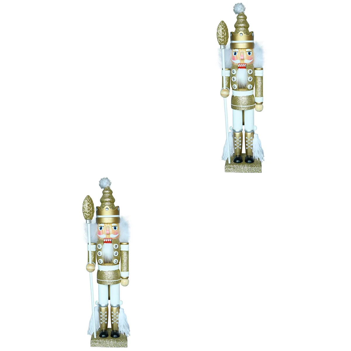 

Christmas Nutcracker Nutcrackers Desktopwood Figures King Decorations Soldiergifts Ornaments Figurine Tree Tabletop Statue
