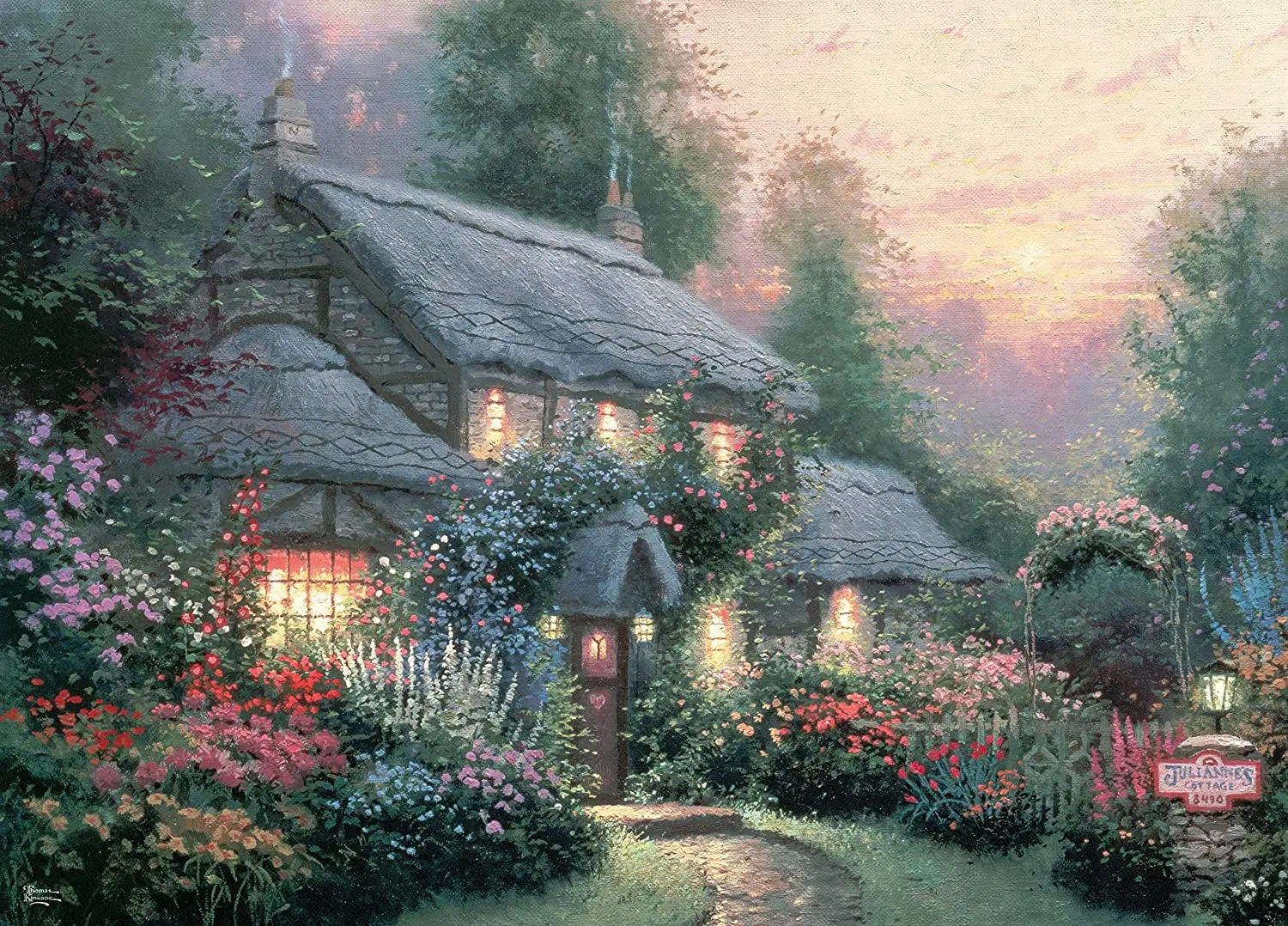 

Beautiful cabin Educational Jigsaw Puzzles for Adults Teens Child Brain Challenge Daily Game learning toys for children