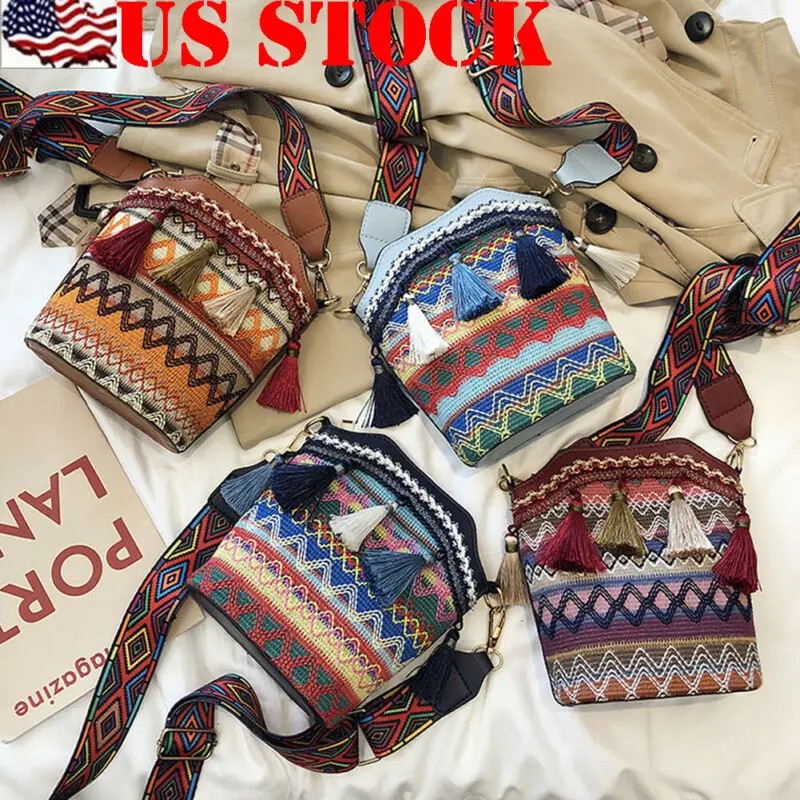 Женская плетеная Сумка Хобо этнический соломенный саквояж ручной работы в стиле