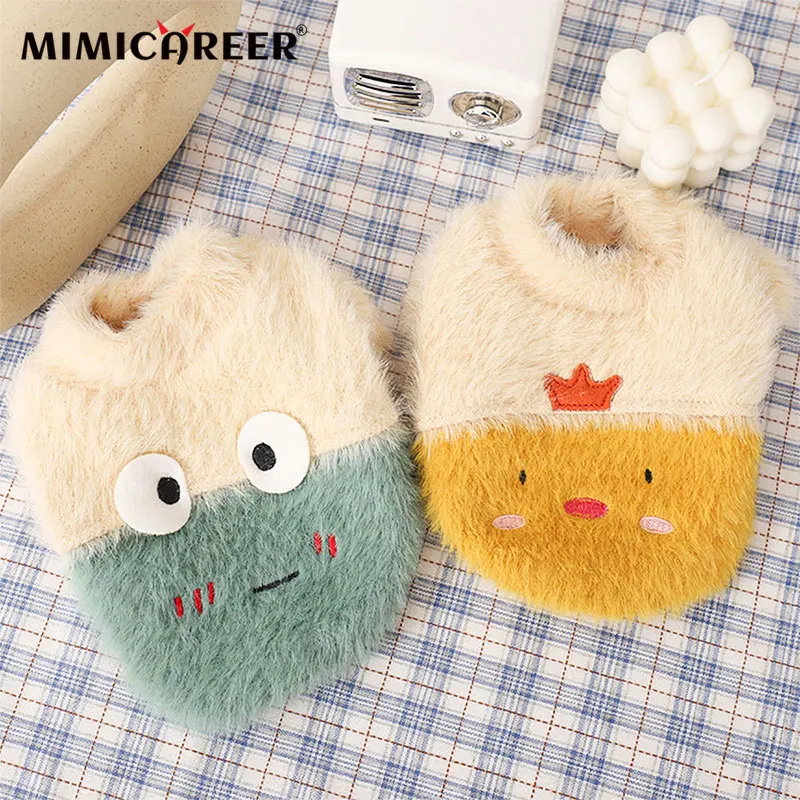 

Dog Clothes Hooded Autumn and Winter Warm Thickened Fleece Sweater Cartoon Frog Duck Transformation Costume Pet Clothes