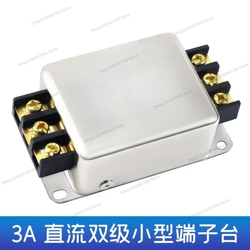 Фото RoRuSFor DC Power Filter CW4L2D-20A-SR, клеммный блок 3A/6A/10A, фильтр помех для аудиоустройств, 110В DC, защита от помех №5