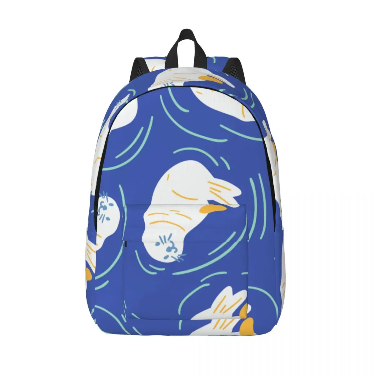 

Cute Sea Lions Pattern Backpack Unisex Travel Bag Schoolbag Bookbag Mochila
