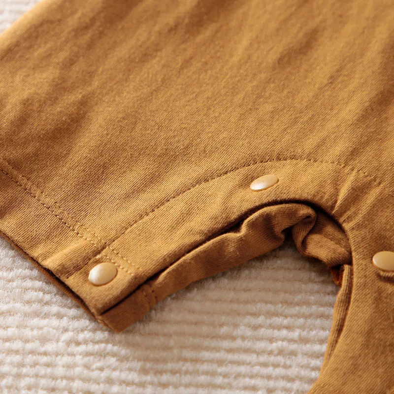 Детский комбинезон с коротким рукавом из 100 хлопка