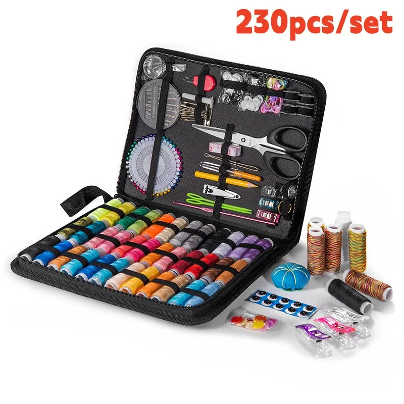 

DIY Sewing Tool Set Multifunctional Sewing Box for Hand Quilting Sewing Embroidery Home Sewing Accessories Portable Sewing Set