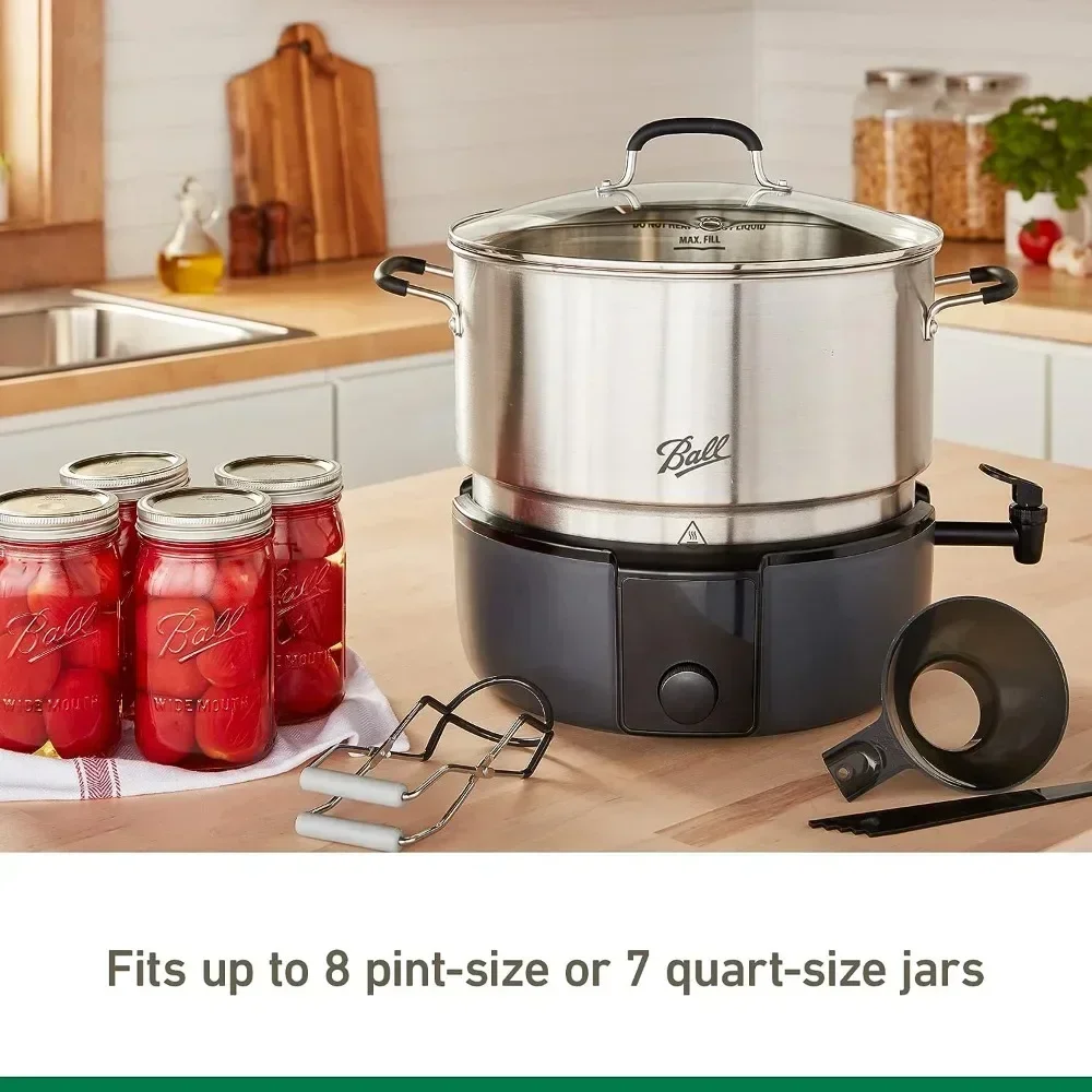 Для EasyCanner электрическая емкость для воды 21 кварта серебристая