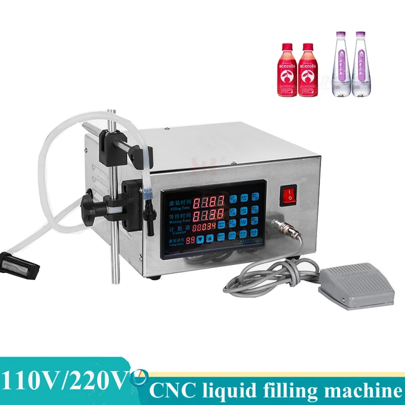 

30W CNC Liquid Filtering Filling Dispensing Machine Automatic Wine Beverages Water Filler Dispenser