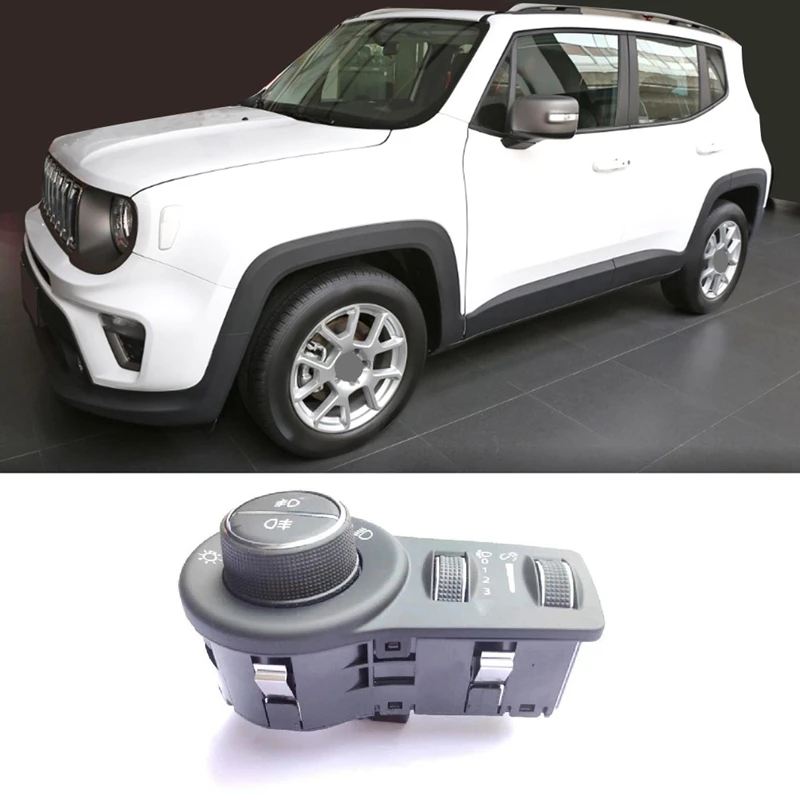 

1 Piece Head Light Lamp Instrument Panel Dimmer Switch Head Light Lamp Switch 735658315 For Jeep Freedom 2015-2018
