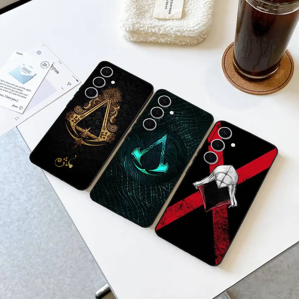 Фото Чехол для телефона с логотипом Classic Game A-Assassin-S-Creed для Samsung S 24 Fe 25 Ultra Plus 20 Lite 21 30 22 23 24 22 Ultra 5G Fundas №4