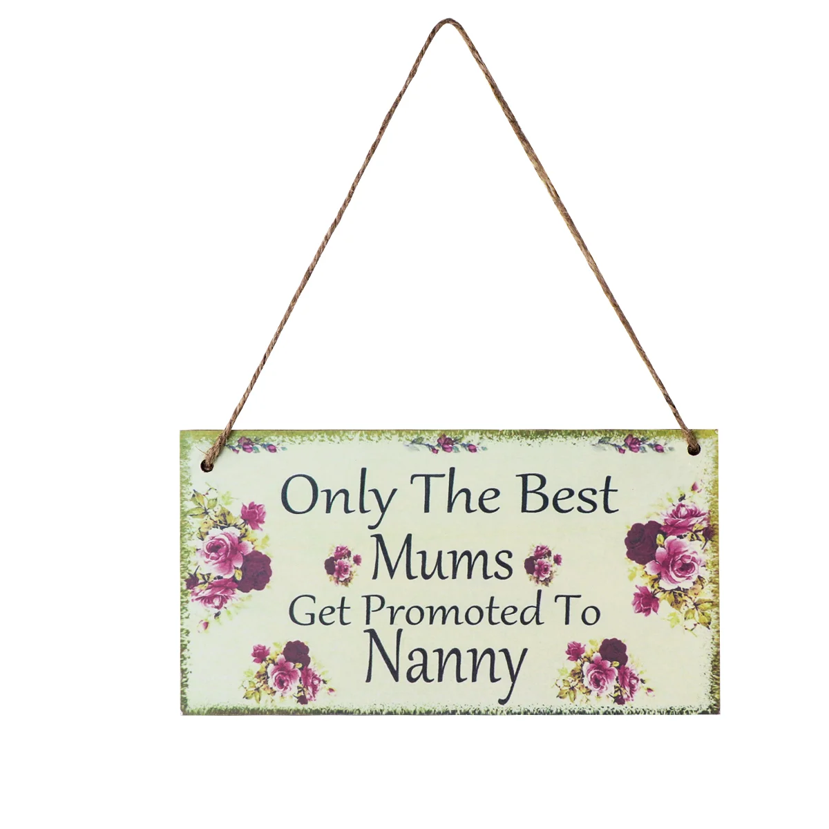 

Mum Nanny Hanging Board, 1PC Creative Lovely Wooden Wall Plaque Sign for Birthday Thanksgiving Mothers Day|20. 5 x 11 x 0. 5cm