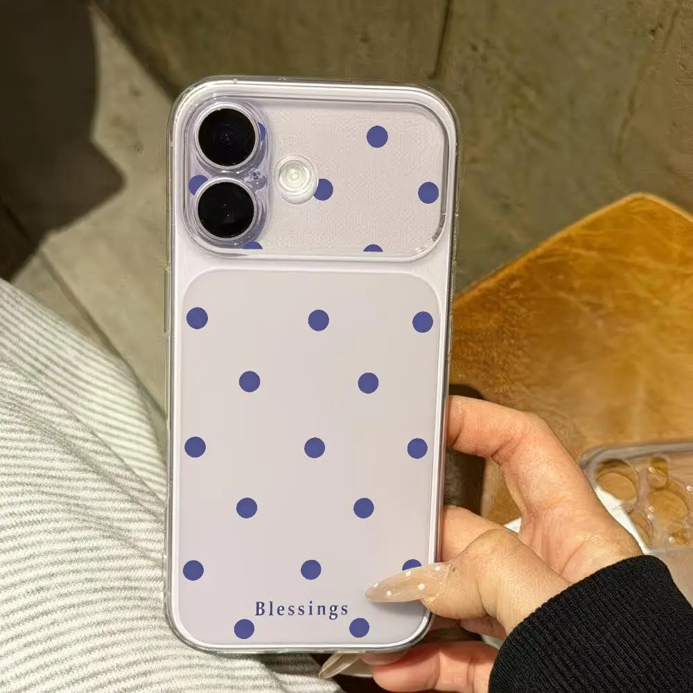 Фото Прозрачный чехол с простым волнообразным узором, подходящий для iPhone 17, 16, 15, 14, 13, 12, 11 Pro/Max/Plus, противоударный и устойчивый к падениям. №5