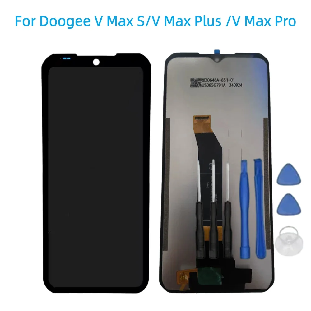 Фото Новый ЖК-дисплей для Doogee V Max S / V Max Plus / V Max Pro: сборка экрана телефона, дигитайзер, стеклянный дисплей №1