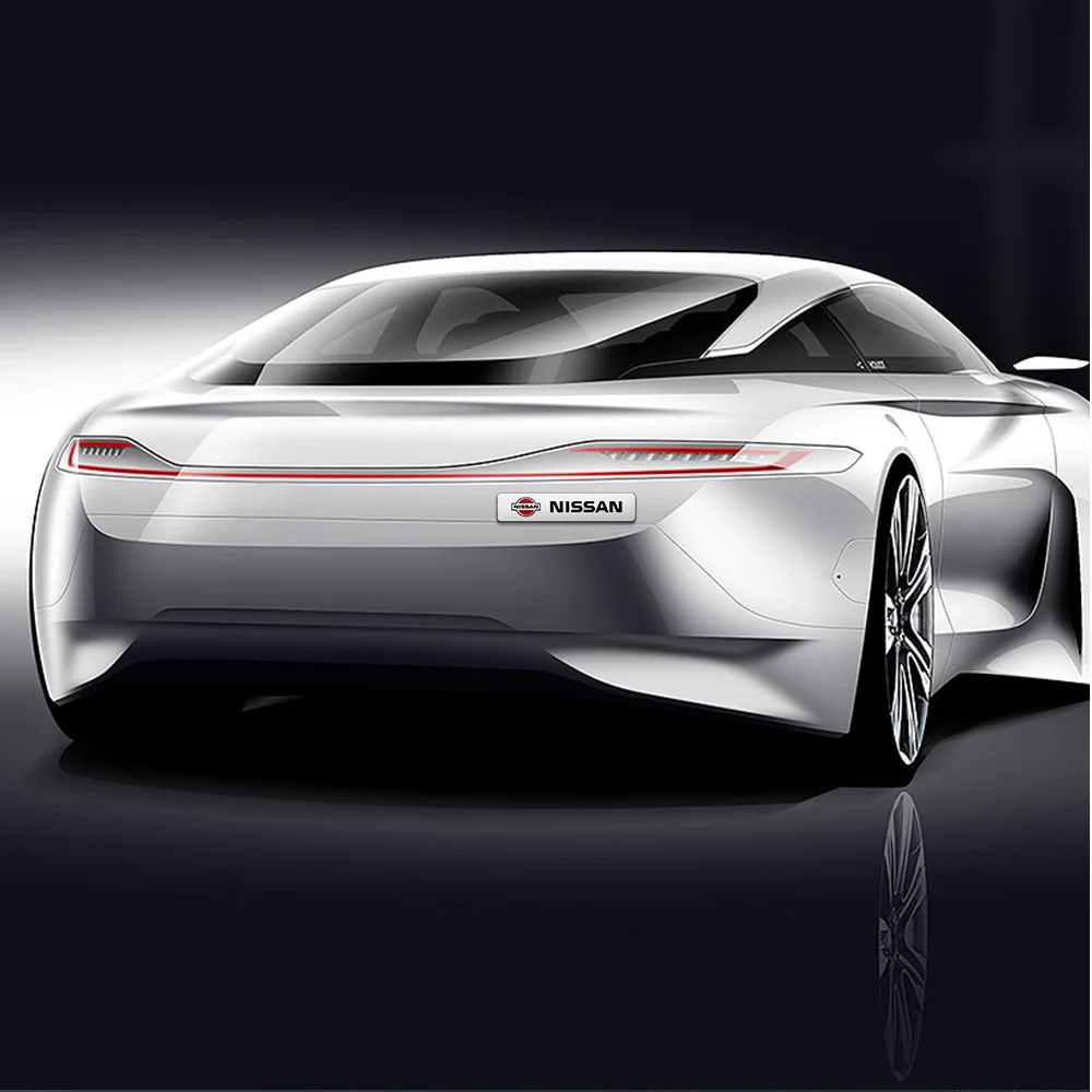 Автомобильная наклейка 3D алюминиевая металлическая полоса на кузов багажник