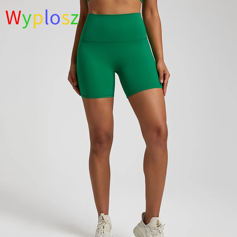Wylosz Shorts Gym Women Clothing Yoga Fitness Sportswear Workout Running Ultra High Elasticity Push Up Hip Quick-Drying Tight
