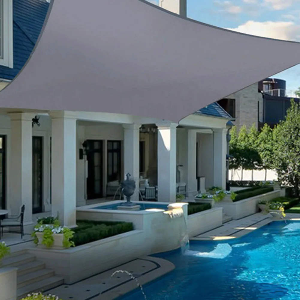

3*4M Sun Sail Sun Protection Waterproof Sun Shelter Sunshade Protection Shade Sail Canopy For Patio Garden Yard Backyard
