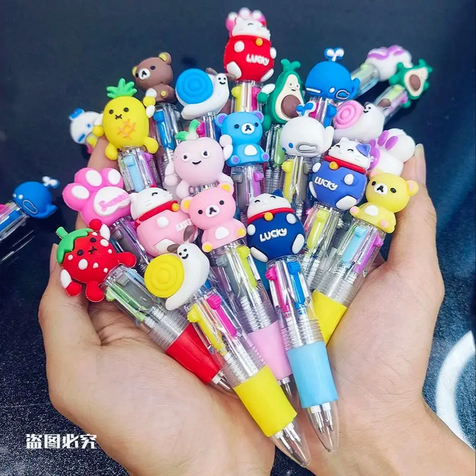 20 шт./партия миниатюрные шариковые ручки 4 цвета