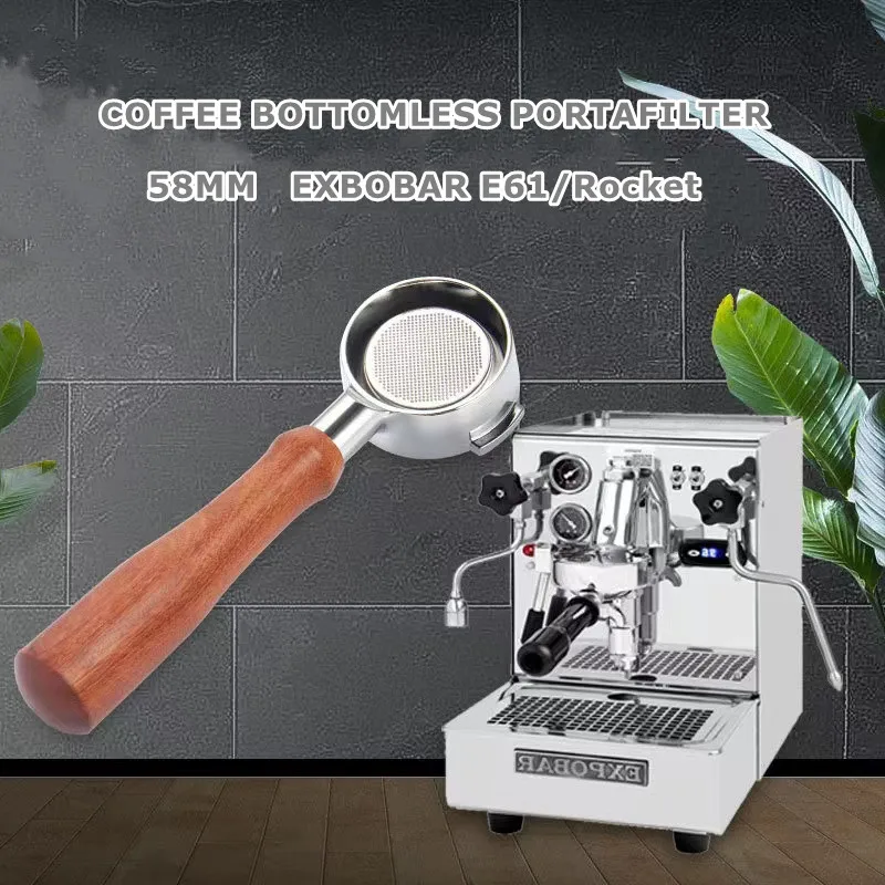 

Держатель для фильтра эспрессо, без дна, 58 мс