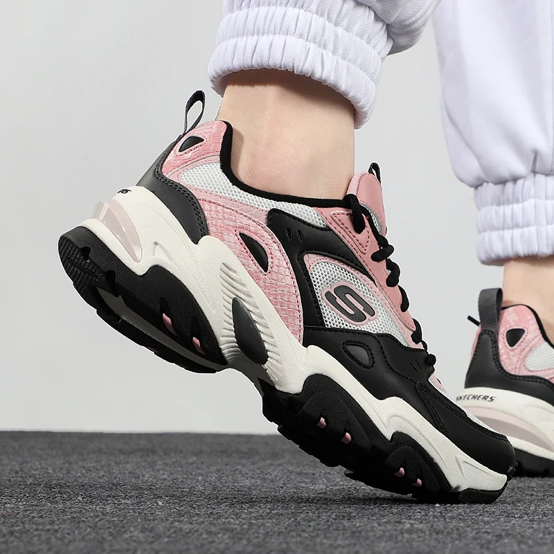 Женские Кроссовки Skechers panda кроссовки второго поколения спортивная обувь легкая
